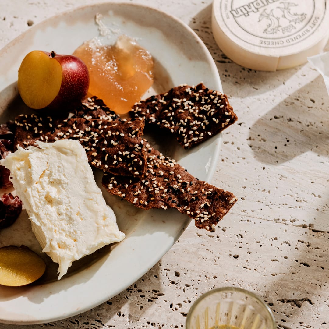 Le Dauphin Double Cream Cheese Plate