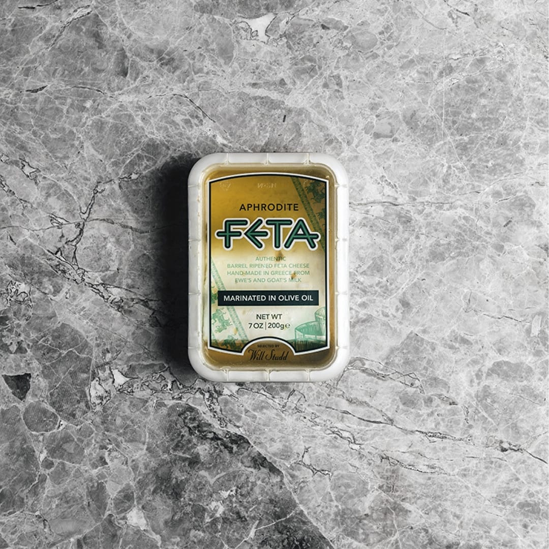 Aphrodite Marinated Feta barrel Aged Will Studd Selected