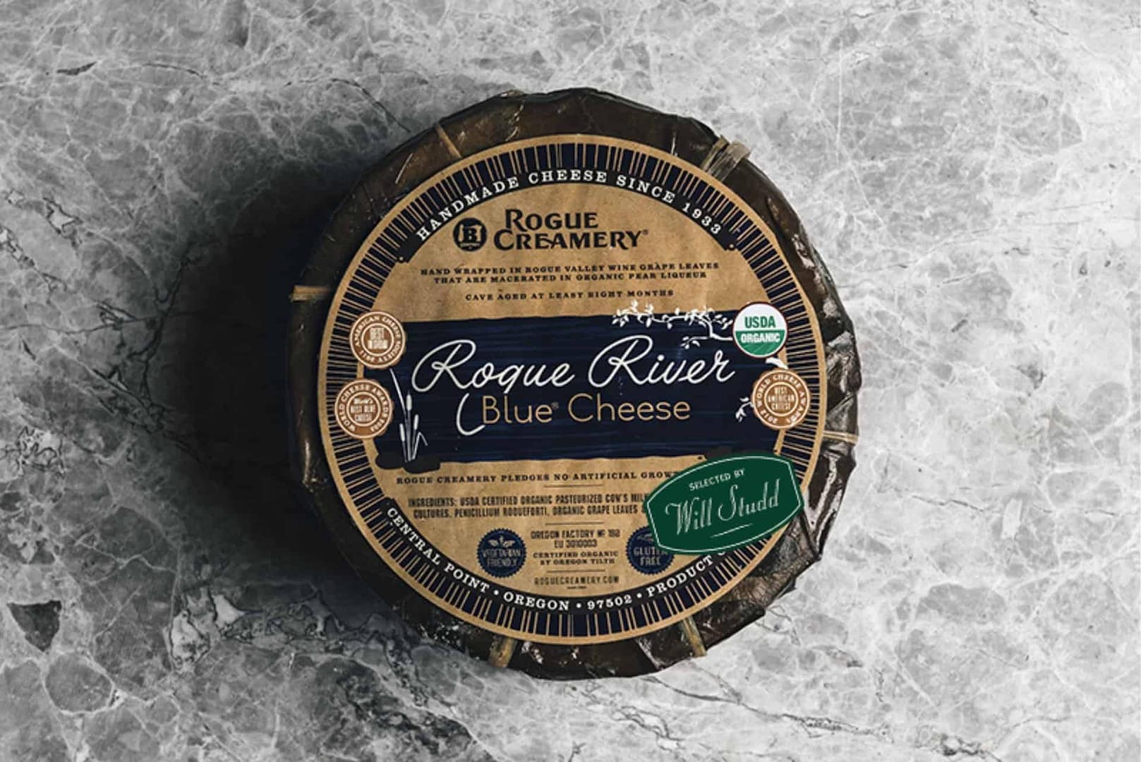Rogue River Blue Cheese Will Studd Grey Tile