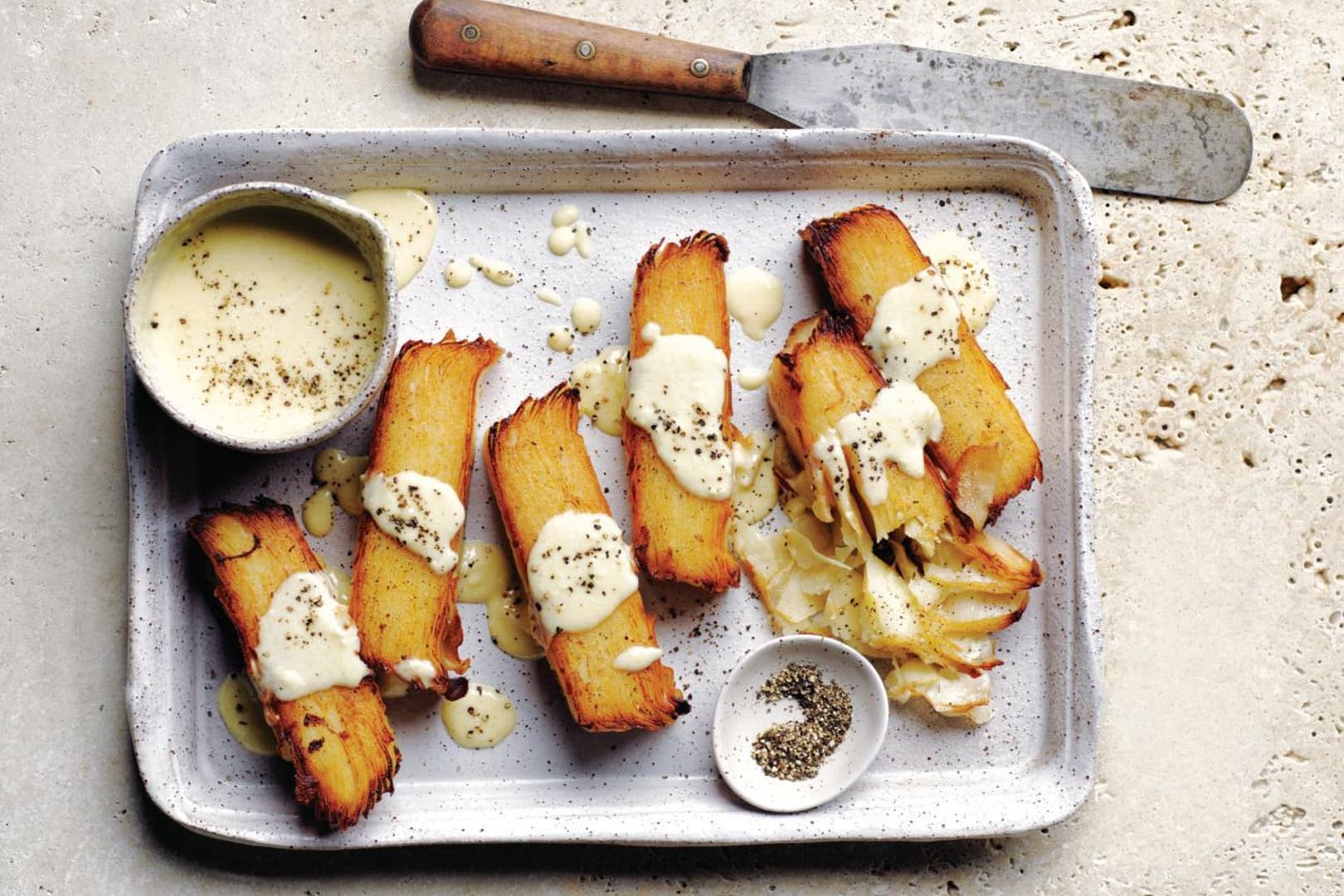 Crispy Potatoes Cheese Recipe With Washed Rind Pont Leveque Le Conquerant