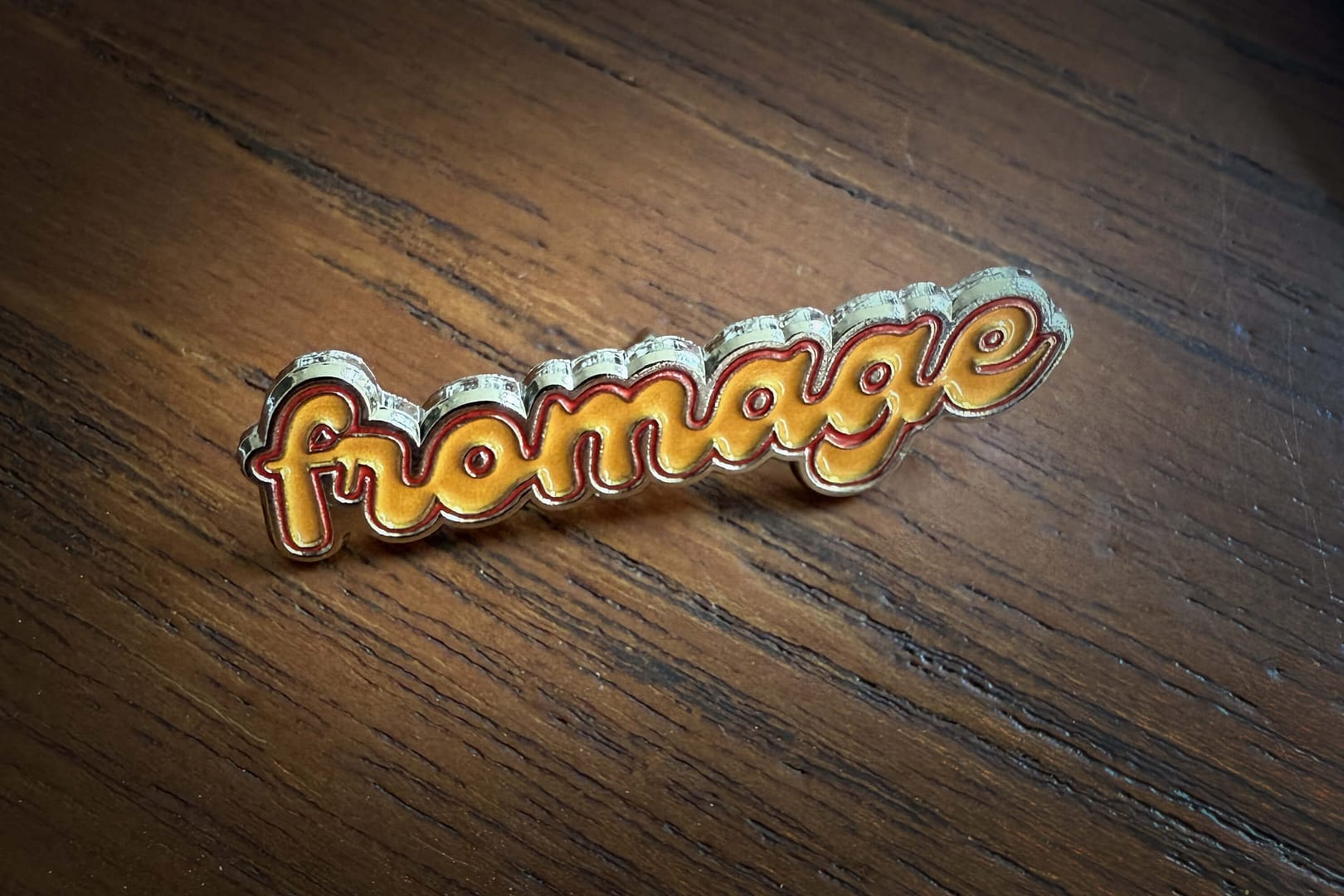 Fromage Cheese Pin